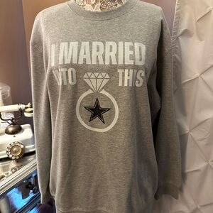 “I Married Into This” Cowboys Hoodie